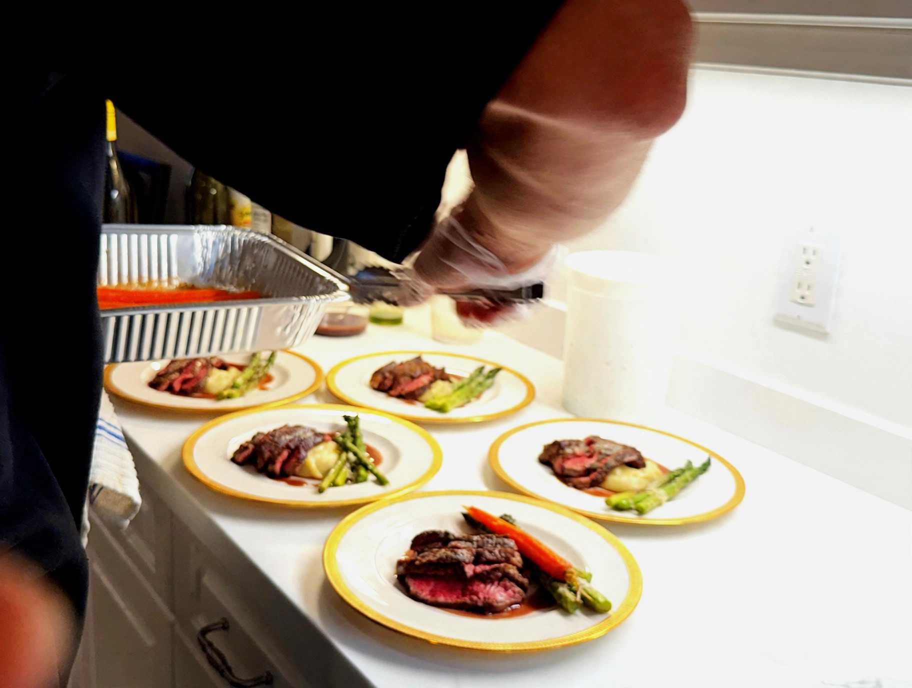Finishing plates on the line